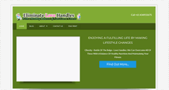 Desktop Screenshot of eliminate-love-handles.com